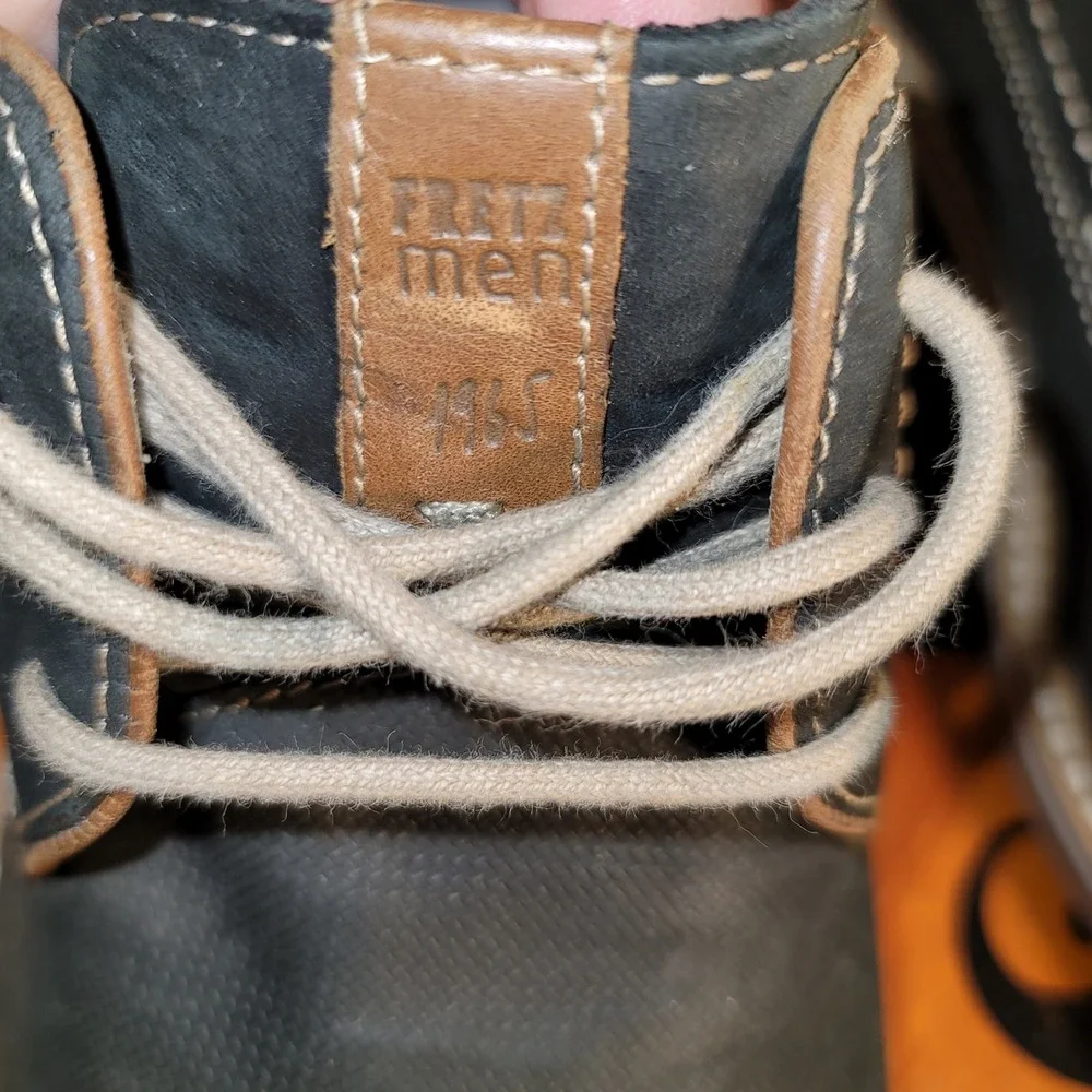 Fretz Men Gore-Tex Surround Oxford Shoes Leather Swiss LaceUp